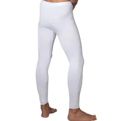 Caleçon Long Coton Modal Blanc