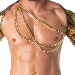 Chaînes Glitter Or