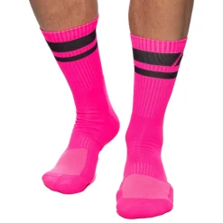 Chaussettes AD Neon Rose Fluo