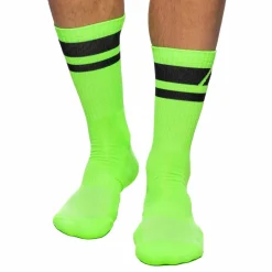 Chaussettes AD Neon Vert Fluo