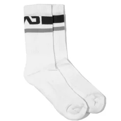 Chaussettes Basic Sport - Blanc - Noir