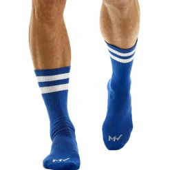 Chaussettes Basses Football Bleu Roi