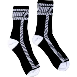 Chaussettes Fetish - Noir - Blanc