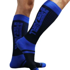 Chaussettes Hautes Eternity - Bleu - Noir