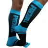 Chaussettes Hautes Eternity - Turquoise - Noir
