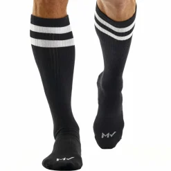 Chaussettes Hautes Football Noires