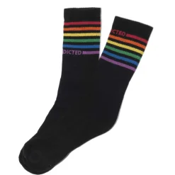 Chaussettes Rainbow Noires