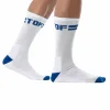 Chaussettes Sport Blanc - Bleu