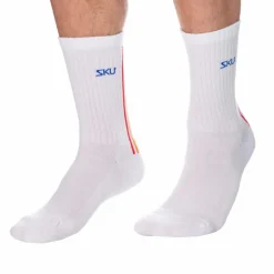 Chaussettes Sport Rainbow Blanches