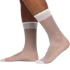 Chaussettes Transparentes Blanches