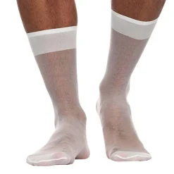 Chaussettes Transparentes Blanches