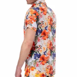 Chemise Tropical Summer Blanche
