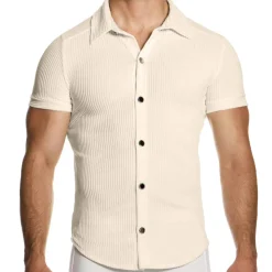 Chemisette Corduroy Blanc Cassé