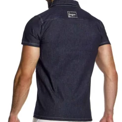 Chemisette Denim Bleue