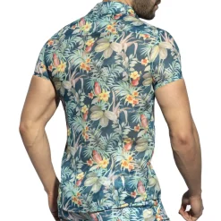 Chemisette Hawaï Bleue