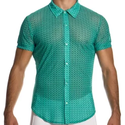 Chemisette Illusion Verte