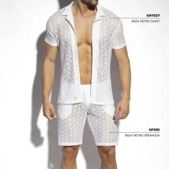 Chemisette Retro Ibiza Ivoire