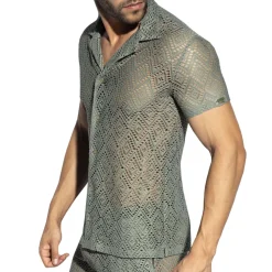 Chemisette Retro Ibiza Kaki