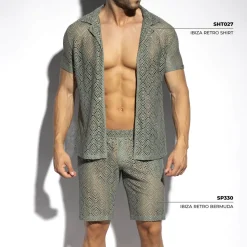 Chemisette Retro Ibiza Kaki