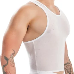 Crop Top Night Glow Blanc