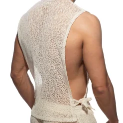 Débardeur à Cordon Eco Chique Ivoire