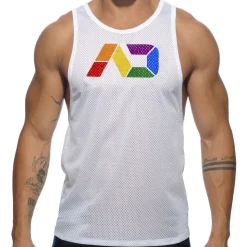 Débardeur AD Rainbow Blanc