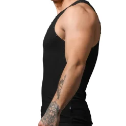 Débardeur Beater Clouté Noir