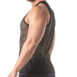 Débardeur Circuit Mesh Noir