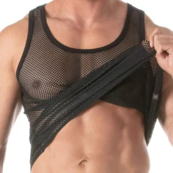 Débardeur Circuit Mesh Noir