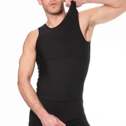 Débardeur Compression Ferme Noir