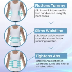 Débardeur Compression Ferme Noir