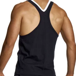 Débardeur Coton Athletic Noir