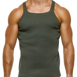 Débardeur Coton Bio Kaki