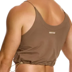 Débardeur Crop Antibactérien Chair Foncée