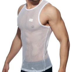 Débardeur C-Through Mesh Blanc
