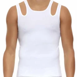 Débardeur Double Hole Blanc