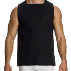 Débardeur en Lin Noir