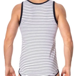 Débardeur First Marinière