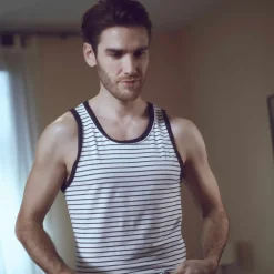 Débardeur First Marinière