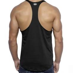 Débardeur Fitness Uni Noir