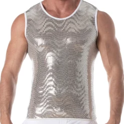 Débardeur Glitter Argent