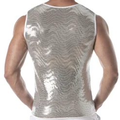 Débardeur Glitter Argent