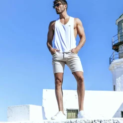 Débardeur Microfibre Blanc