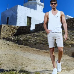 Débardeur Microfibre Blanc