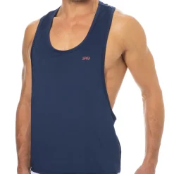 Débardeur Microfibre Bleu Marine