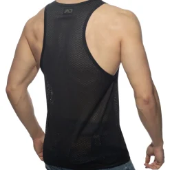 Débardeur Poche Contrastée - Noir - Camouflage