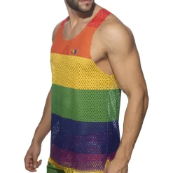 Débardeur Rainbow Mesh Arc-en-Ciel
