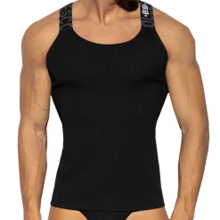 Débardeur Recycled Rib Noir