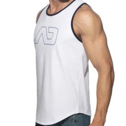 Débardeur Rib AD Blanc