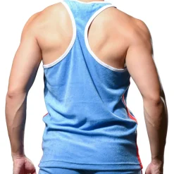 Débardeur Roller Disco Bleu Clair